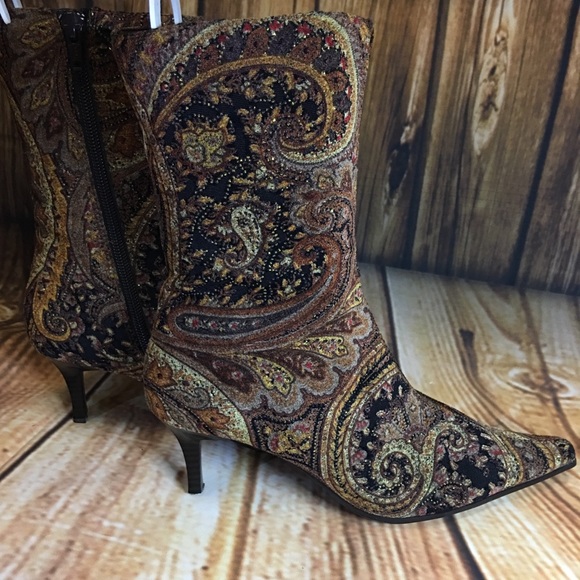 Velvet Boots - 6.5 - Picture 2 of 8